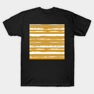 Gold Summer Stripes T-Shirt